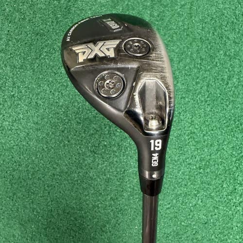 PXG 0317X 19 Hybrid Rescue Men's Right Hand 80g Stiff Flex Graphite Shaft 41.5"