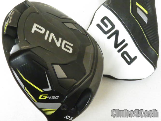 PING G430 LST Driver 10.5 Mitsubishi Kai'li White 60 Stiff +Cover  Near MINT