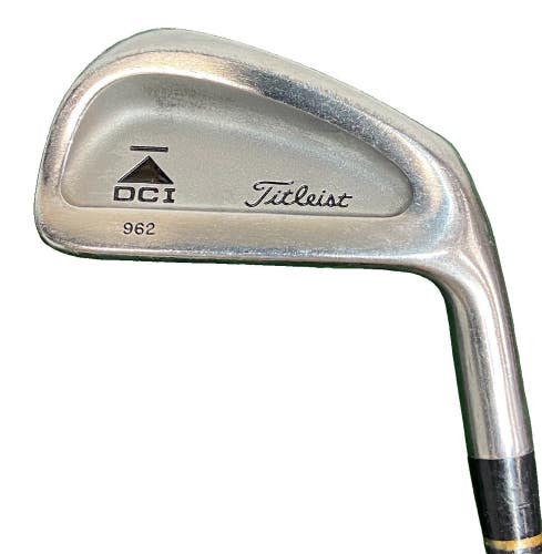 Titleist DCI 962 Black 3 Iron RH Men's Rifle 6.0 Stiff Steel 39" Golf Pride Grip