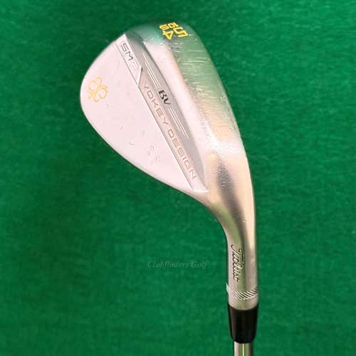 Titleist Vokey SM8 Chrome 54-10S 54 Sand Wedge Stepped Steel Wedge Flex