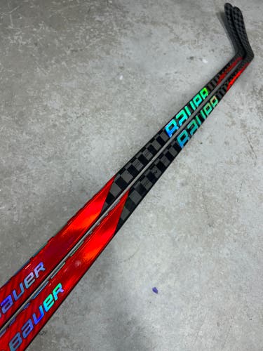 2 PACK 82 Flex Custom P92 Senior Bauer Nexus Sync Left Hand Hockey Stick (New) Pro Stock