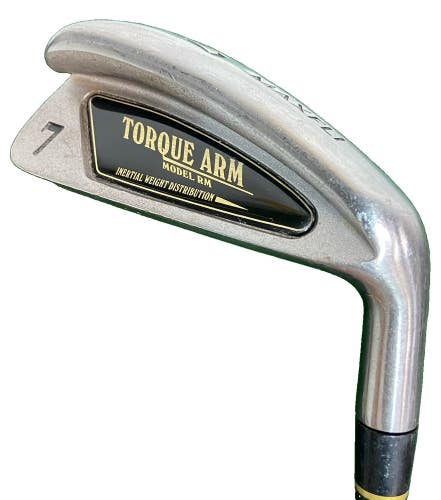 Maxfli Torque Arm Model RM 7 Iron RH Maxfire CDT Stiff Graphite 37" New Mid Grip