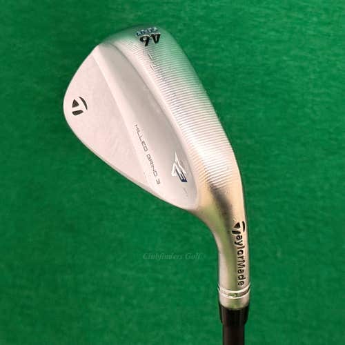 TaylorMade Milled Grind 3 MG3 Chrome 46-SB9 46 Pitching Wedge KBS TGI Graphite