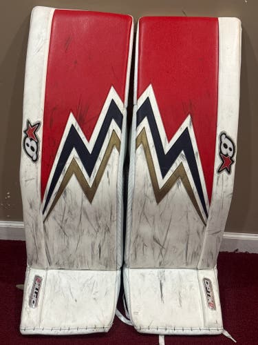 37+2 Brian's Optik 4 Goalie Leg Pads Pro Stock Item#CHBB
