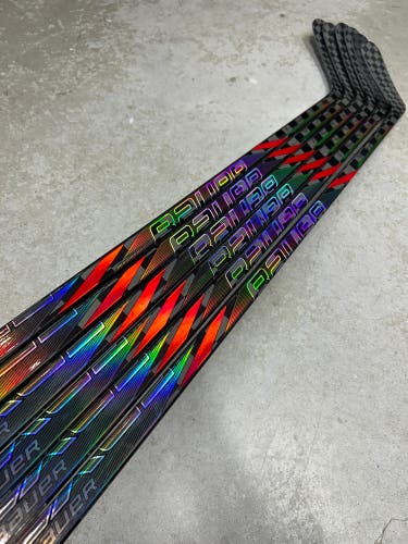 6 PACK 87 Flex P92M Senior Bauer Tracer Left Hand Hockey Stick (New) Pro Stock