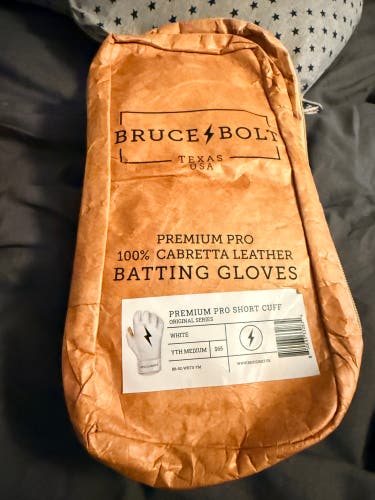 Youth Medium Bruce Bolt Batting Gloves (New)