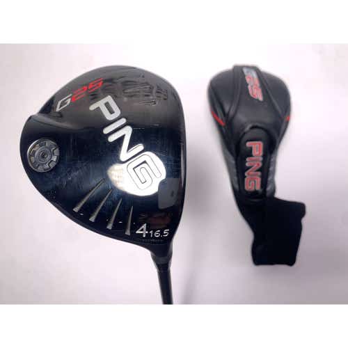 Ping G25 4 Fairway Wood 16.5* TFC189 Senior Graphite Mens RH HC Oversize Grip