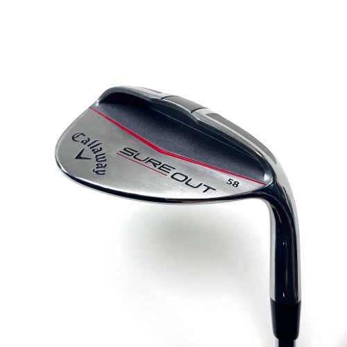 Callaway Sure Out Lob Wedge LW 58* KBS Tour 90 90g Stiff Steel Mens RH