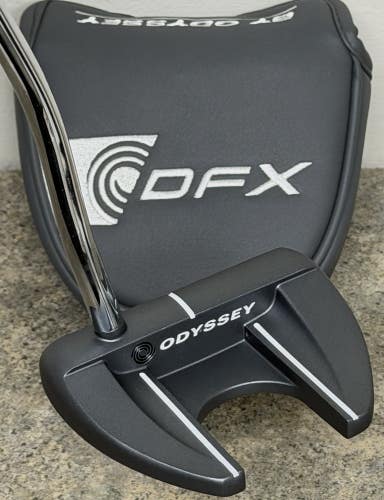 Odyssey Golf 2025 DFX V-Line Fang Logo Putter Right Hand 34" w/ Cover MINT!