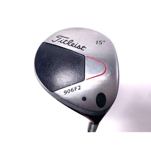 Titleist PT 906F2 3 Fairway Wood 15* Aldila Nv 75g Stiff Graphite Mens RH