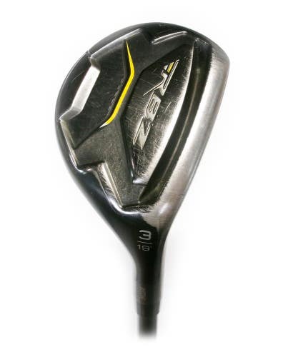 TaylorMade RBZ Black 19* 3 Hybrid/Rescue Graphite Rocket Fuel 65g Stiff Flex