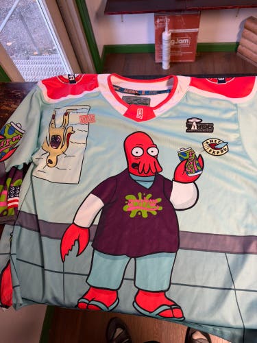 BLPA Lake Tahoe Futurama Blue XL Men's Jersey (Used)