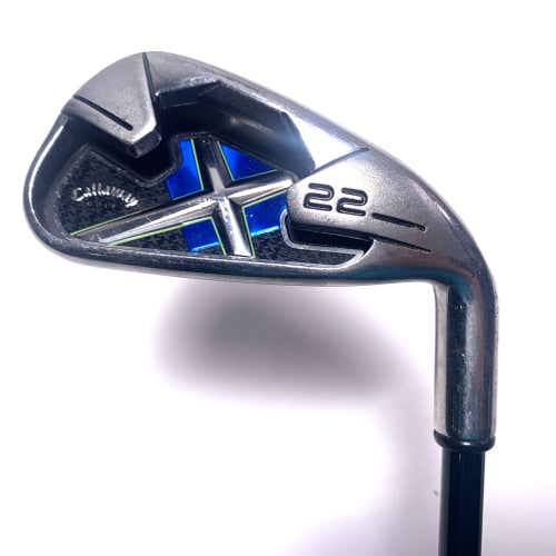 Callaway X-22 Single 7 Iron X 75g Stiff Graphite Mens RH