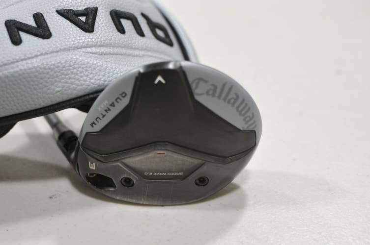 Callaway Quantum Max 3-15 Fairway Wood Stiff RH Denali Frost 6.0 60g #229994