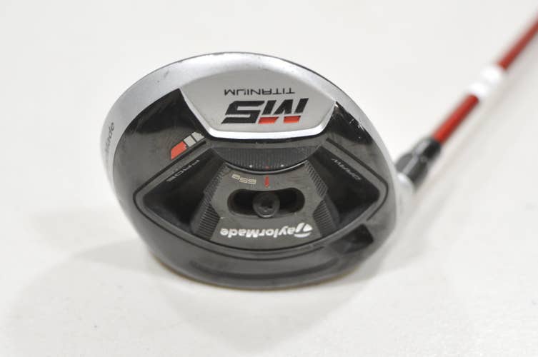 LEFT HANDED TaylorMade M5 Titanium 3-15 Fairway Wood Stiff 60g #229599