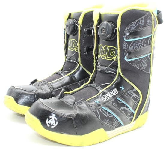 K2 Vandal BOA Snowboard Boots - Size 7 / Mondo 25 Used