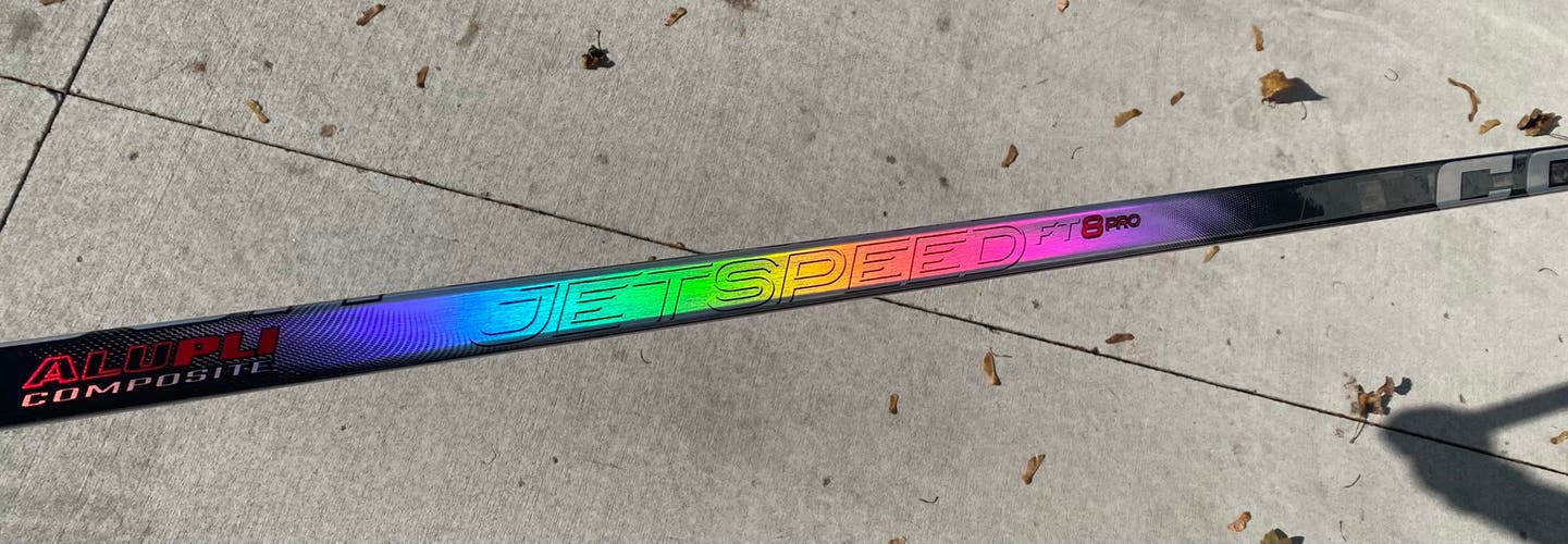 Senior CCM JetSpeed FT8 Pro Left Hand Hockey Stick P28 75 Flex Pro Stock (New)