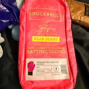 Youth Bruce Bolt Batting Gloves (New)