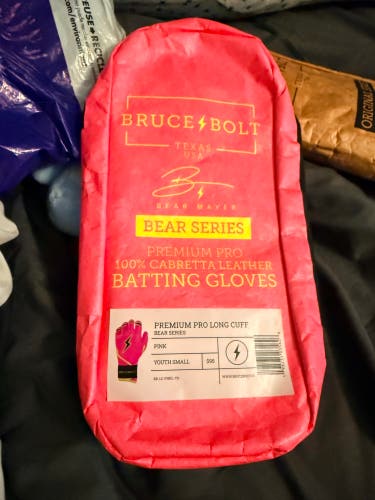 Youth Bruce Bolt Batting Gloves (New)