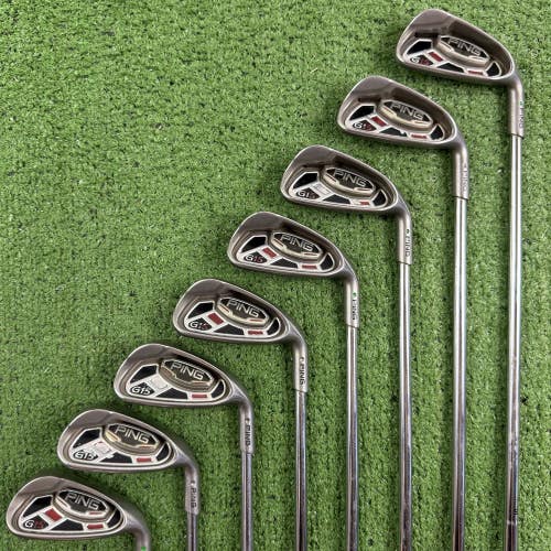 READ Ping G15 Iron Set 4-PW UW Green Dot AWT Regular Flex Steel Right Handed