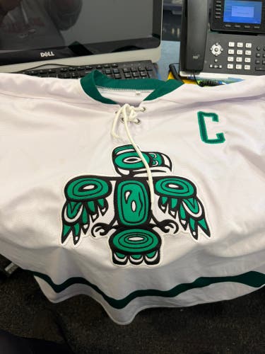 White XL Adult Unisex Jersey (New)