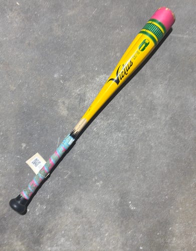 2024 Victus Vibe Alloy Bat USABat Certified (-10) Alloy 18 oz 28" (Used)