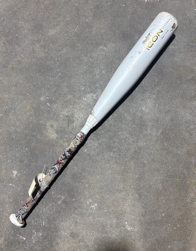 2024 Rawlings Icon Composite Bat USSSA Certified (-10) Composite 18 oz 28" (Used)