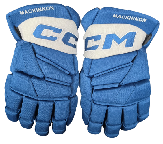 CCM Jetspeed FT8 Pro Custom Pro Stock Hockey Gloves 13" NEW Mackinnon NHL (16338)