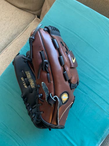 Nike Pro Gold LH Pitcher's Baseball Glove 12" primera rare unworn model 1201