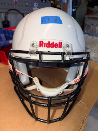 USED RIDDELL SPEED CLASSIC YOUTH HELMET - XL - WHITE