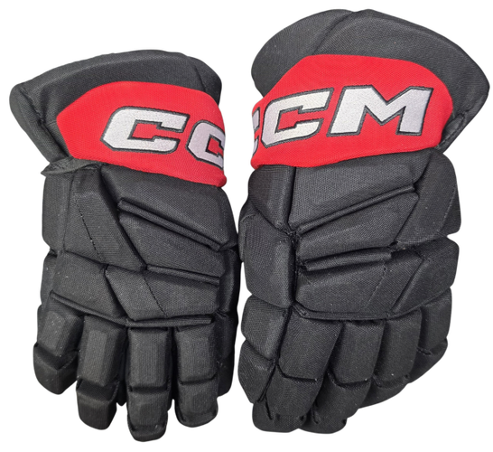 CCM Jetspeed FT8 Pro Custom Pro Stock Black Team Canada Olympics Hockey Gloves 13" (16341)