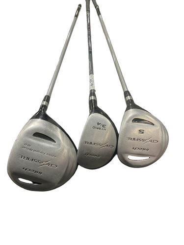 Used Intech CROSSFIRE 1/3/5 Mens Package Set RH Grey 3 Piece 11834-S000058384