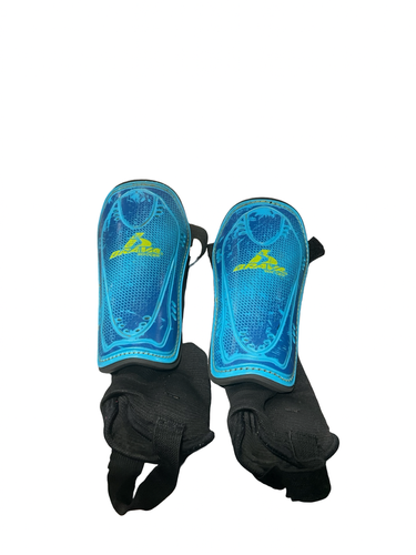 Used Brava Soccer Shin Guards Youth Royal Blue LG 11834-S000058571
