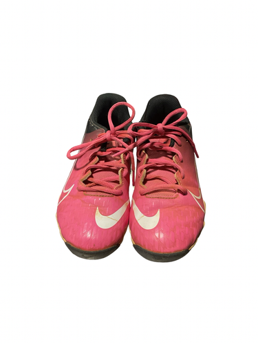 Used Nike DIAMONMD CLEATS BB/SB Cleats Pink Junior 02.5 11834-S000058555
