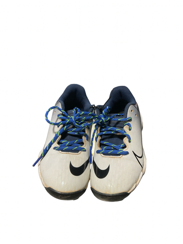 Used Nike DIAMOND CLEATS BB/SB Cleats White Junior 01 11834-S000058554