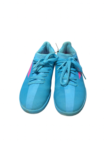 Used Adidas Jr Golf Shoes Carolina Blue Junior 02 11834-S000058519