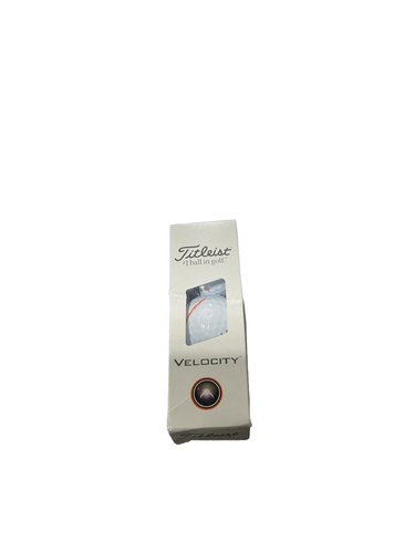 Used Titleist 3PK VELOCITY BALL Golf Accessory 11834-S000058492