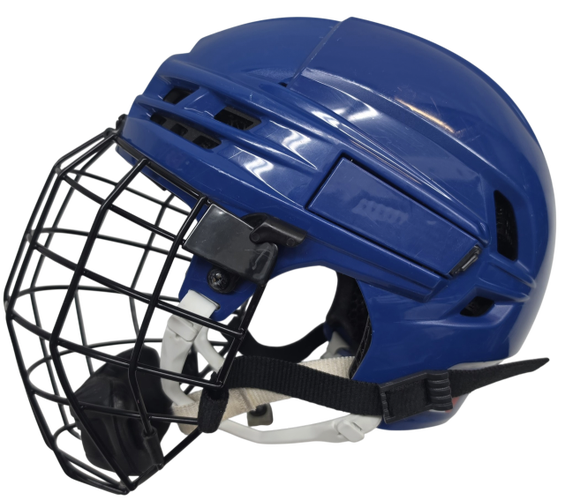 CCM Tacks X Pro Hockey Helmet Pro Stock Medium Used With Cage NCAA #15 (16345)