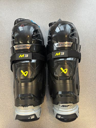 Intermediate Bauer Supreme M3 13" Shin Pads (New)