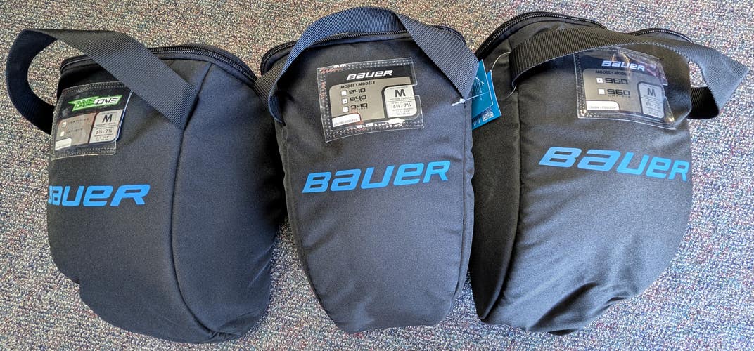 New Bauer 960 Goalie Mask Certified, White, LG