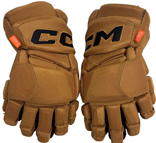 CCM Jetspeed 13" Pro Stock Hockey Glove Tan NHL Winter Classic NEW (16348)