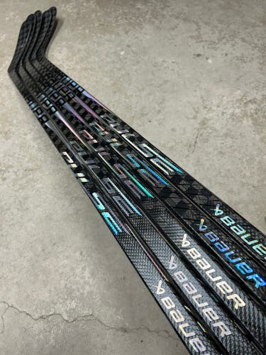 5 PACK 95 Flex P92 Senior Bauer Pulse Right Hand Hockey Stick (New) Pro Stock