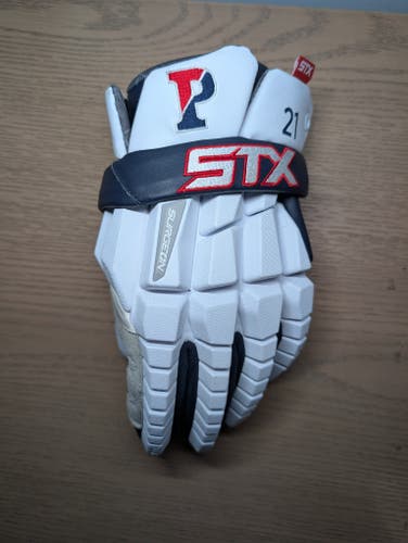 UPENN Left STX Surgeon RZR Lacrosse Gloves (Used)