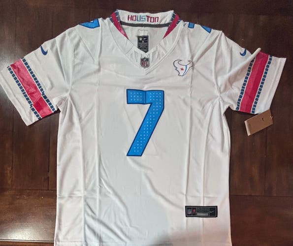 Houston Texans CJ Stroud Rivalry Jersey Adult Medium NWT