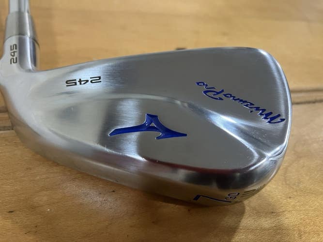 Mizuno Pro 245 7-Iron, Extra Stiff Steel, Authentic, Demo/Fitting