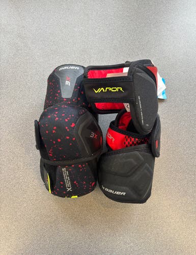 Intermediate Large Bauer Vapor 3X Elbow Pads (New)