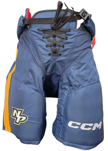 CCM HP45 Pro Stock Hockey Pants Large New Nashville NHL Navy Blue (16357)