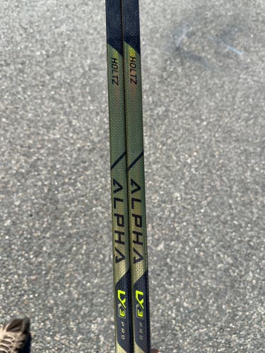 Senior Warrior Alpha LX3 Pro Right Handed Hockey Stick P86 Zegras 85 Flex Pro Stock w Grip (Used)
