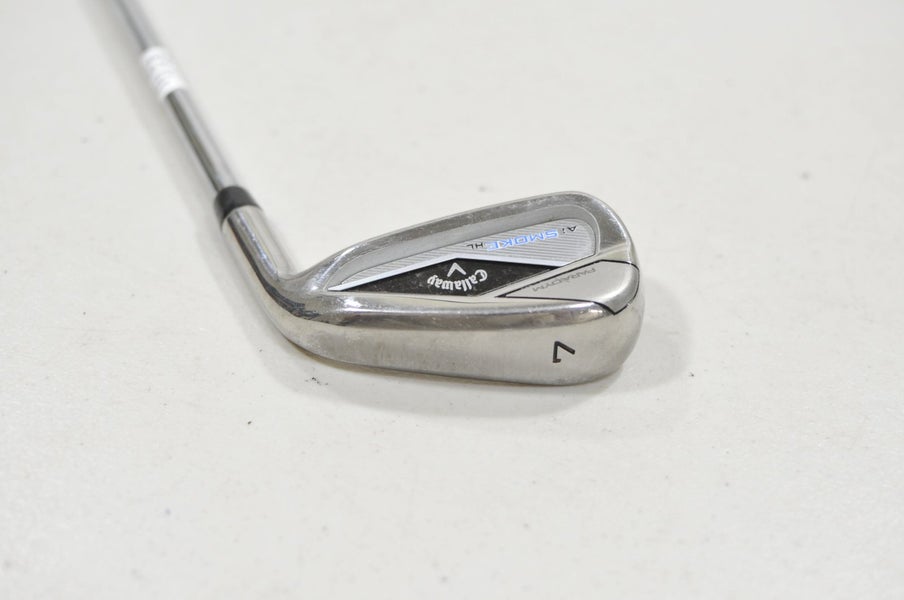 Callaway Paradym Ai Smoke HL Single 7 Iron Regular RH Elevate MPH 85g #229983