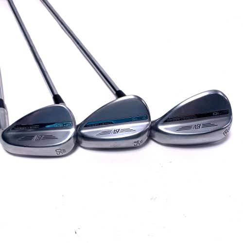 Titleist Vokey SM10 Tour Chrome Wedge Set 50* 8 | 54* 10 | 58* 12 RH